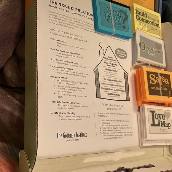 NEW IN BOX THE ART & SCIENCE OF LOVE GOTTMAN INSTITUTE WEEKEND WORKSHOP KIT DVD - Picture 5 of 9